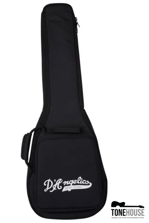 D'ANGELICO PREMIER ATLANTIC SINGLE CUT (OXBLOOD) W/PADDED GIG BAG
