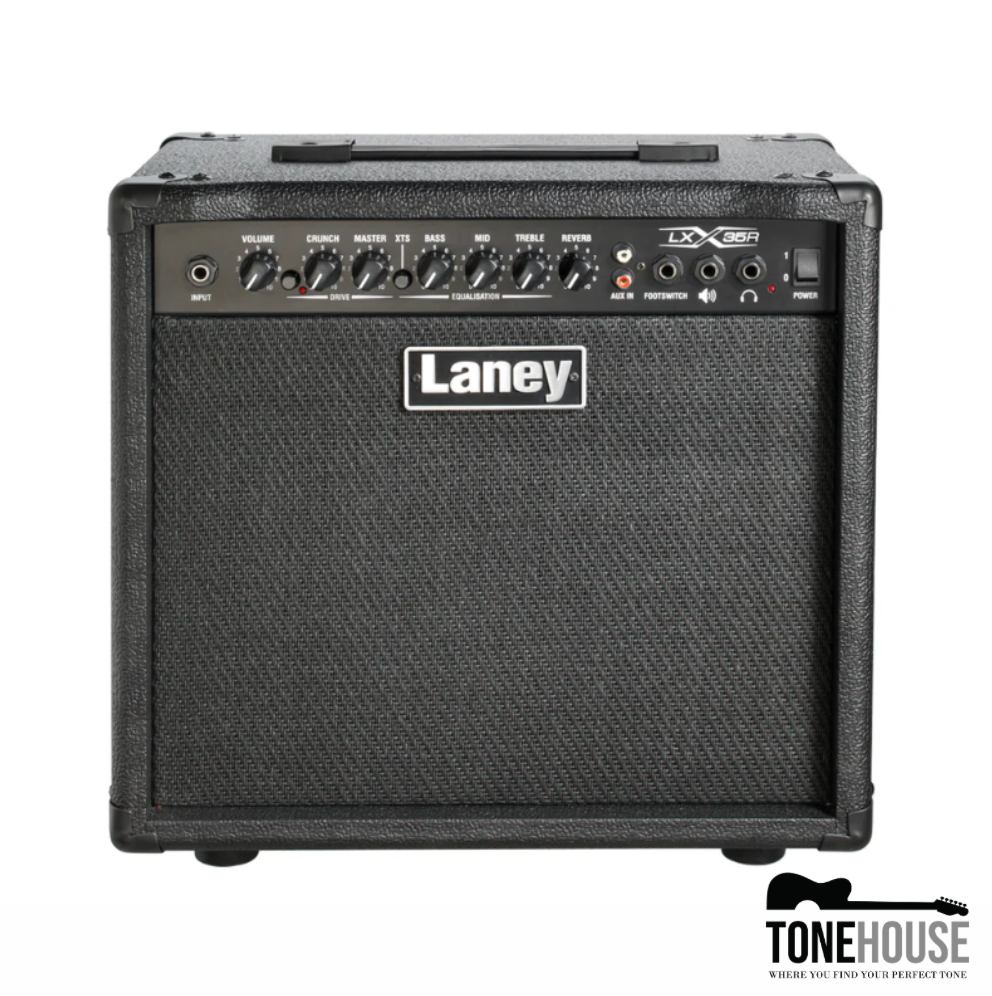 LANEY LX35R 35-WATT COMBO AMPLIFIER W/ 1X10" CUSTOM DRIVER