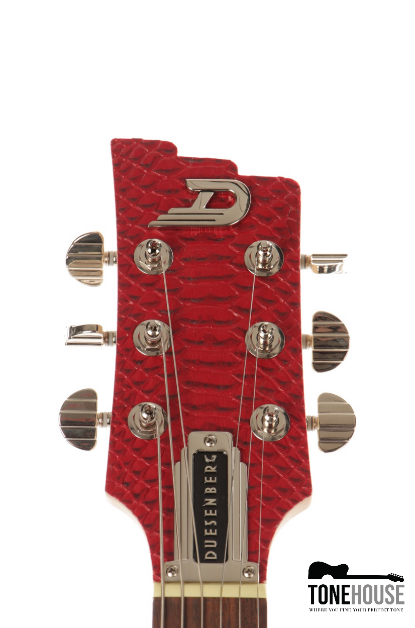 DUESENBERG GUITARS ALLIANCE SERIES SASCHA PAETH (SNAKE RED) W/HARD CASE