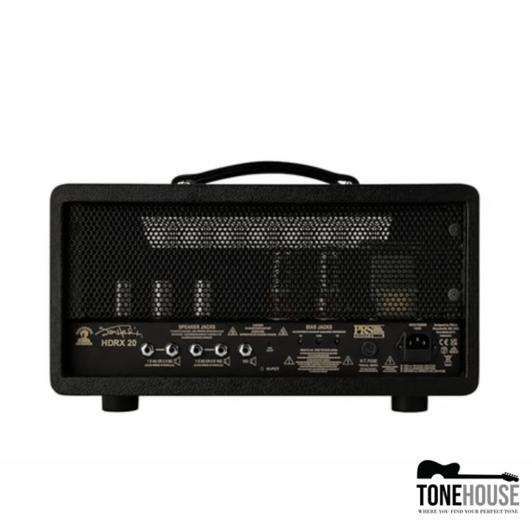 PRS GUITARS HDRX 20 TUBE-TYPE 20-WATT AMPLIFIER HEAD - BLACK, 5881 TUBES