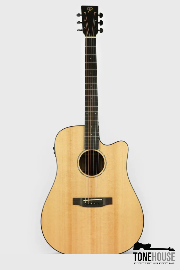PHOEBUS PG-50CE V3 SOLID TOP DREADNOUGHT (3RD GEN.) ACOUSTIC-ELECTRIC GUITAR W/ GIG BAG