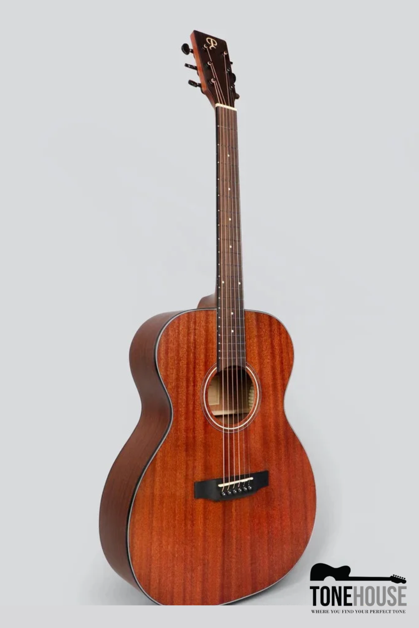 PHOEBUS PG-20N V3 OM ALL-MAHOGANY ACOUSTIC GUITAR (NON-CUTAWAY) W/ GIG BAG