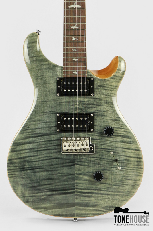 PRS SE CUSTOM 24 ELECTRIC GUITAR (CHARCOAL BURST) W/PRS GIG BAG